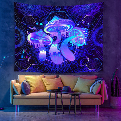 Vibrant Glow Wall Hanging Tapestry
