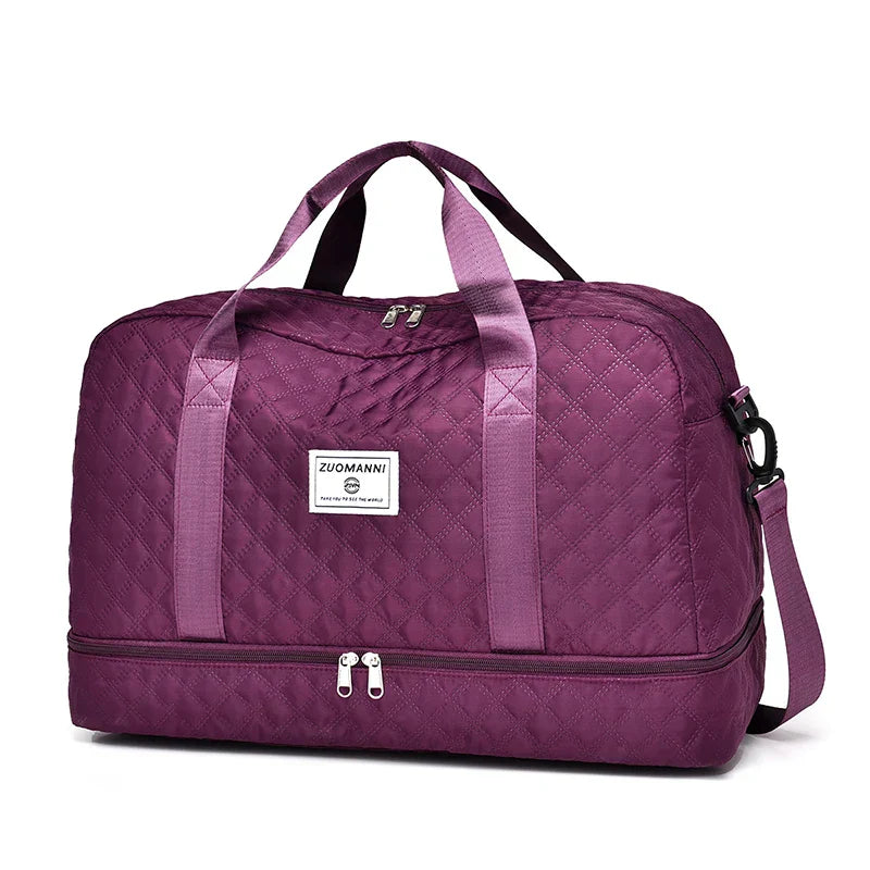 Fesara TravelFlex Lightweight Travel Duffel Bag with Pocket - Fesara