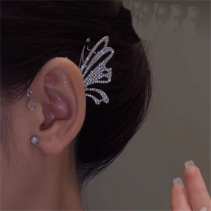 Beautiful Natural Butterfly Drop Earrings