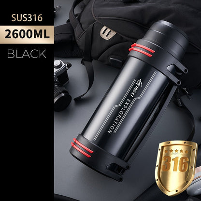 Large Insulated Stainless Steel Water Bottle