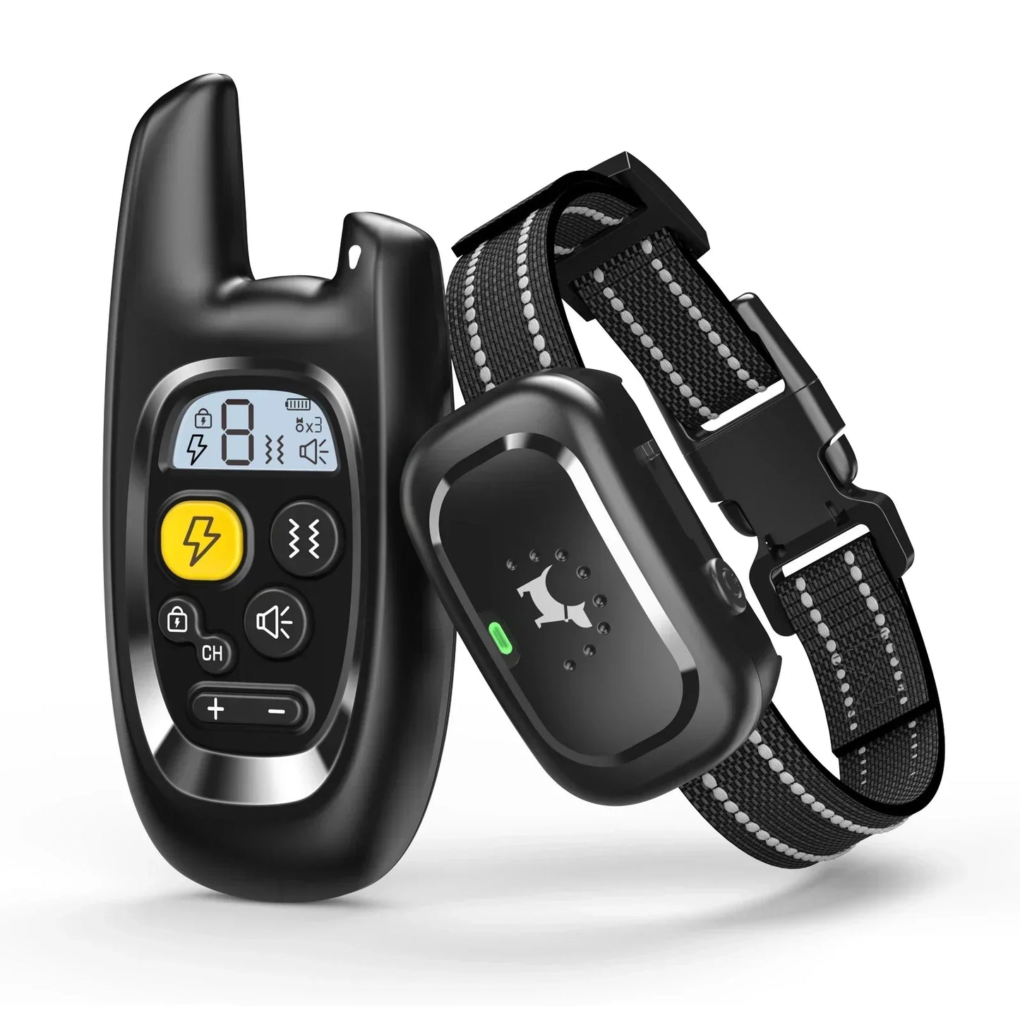 Waterproof Rechargeable Dog Training Collar with Remote - Fesara