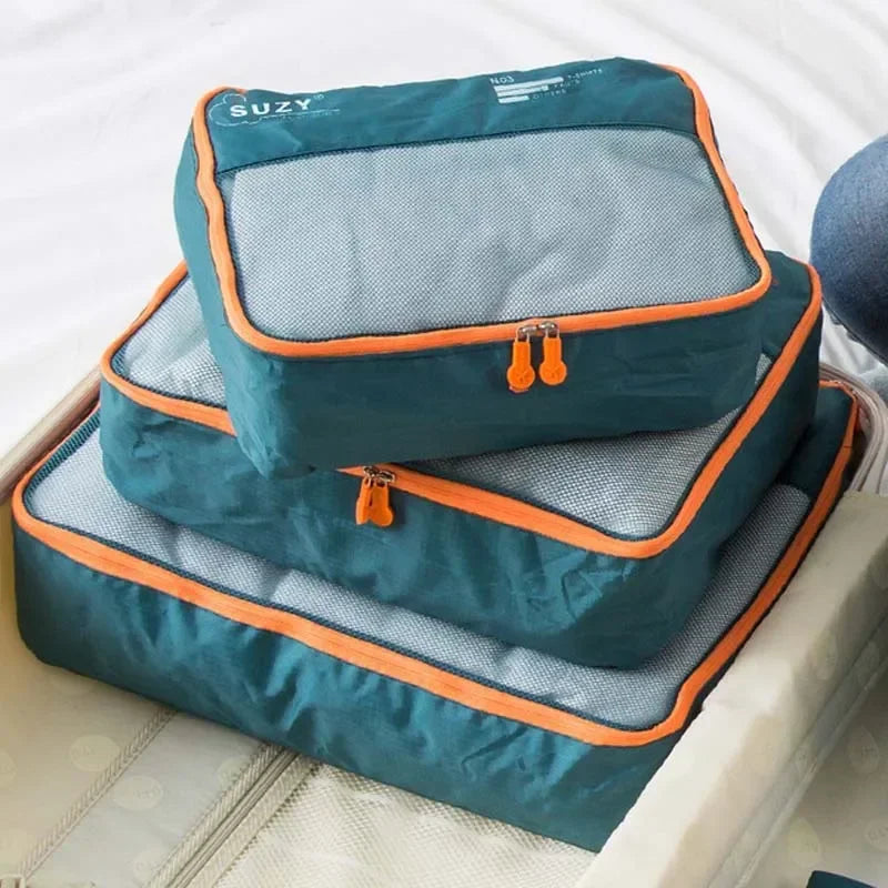 Compact Travel Accessory Kit 7-Piece