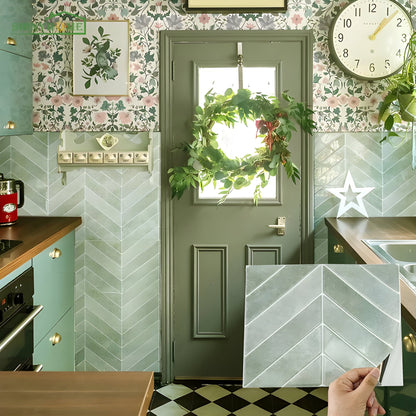 Easy Stick 3D Wall Panels Self-Adhesive Waterproof Tiles