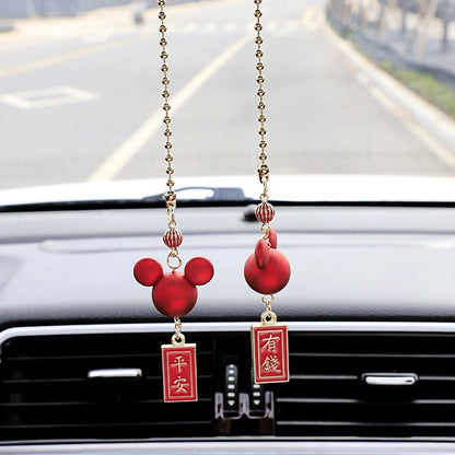 Fun Deer Car Mirror Accessory