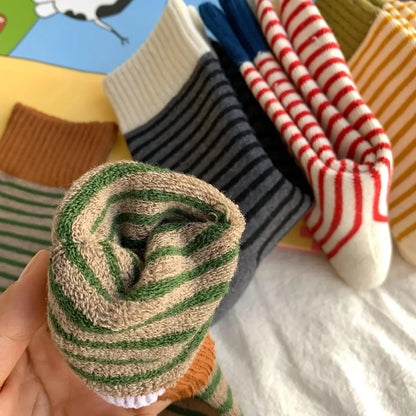 Cozy Women's Wool Socks Thick Warm Winter Ribbed