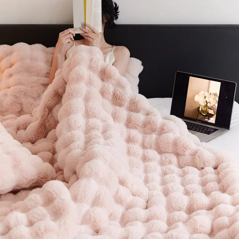 Plush Soft Throw Blanket for Cozy Nights