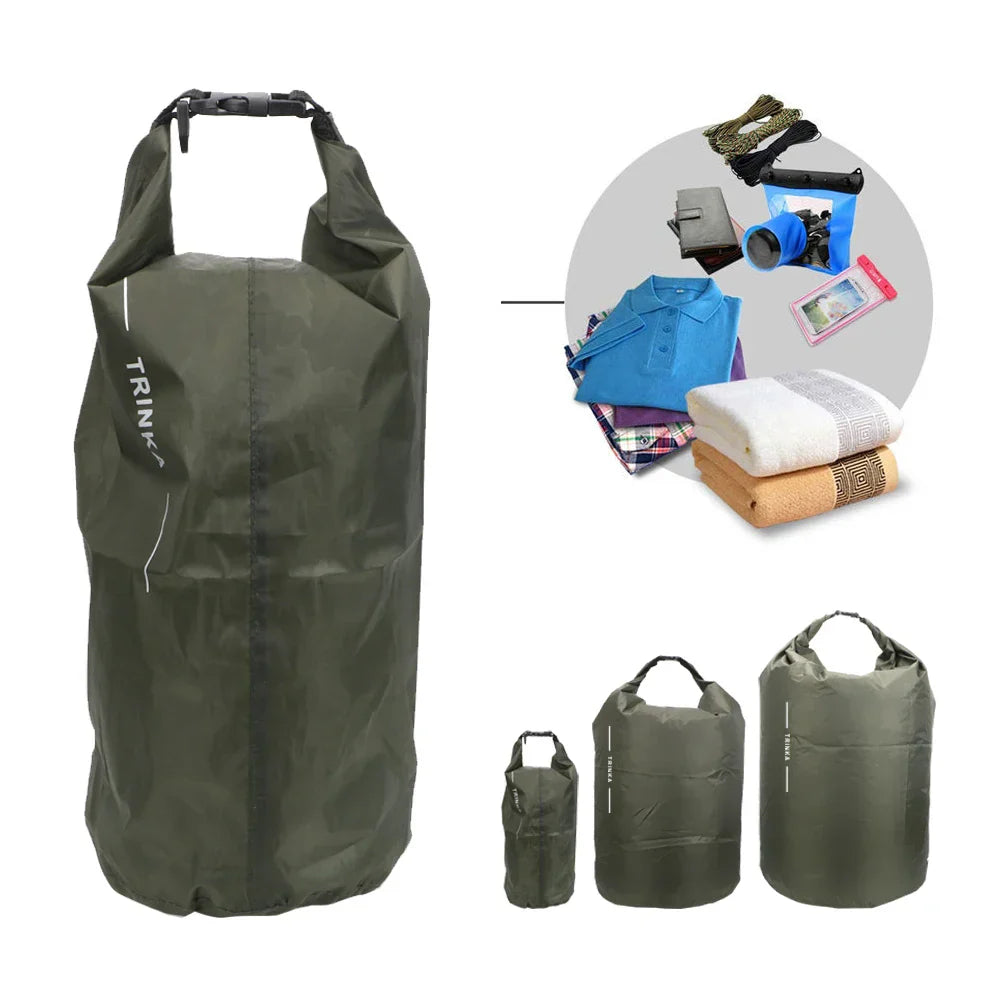 Waterproof Dry Sack Bags 8L 40L 70L Lightweight Outdoor