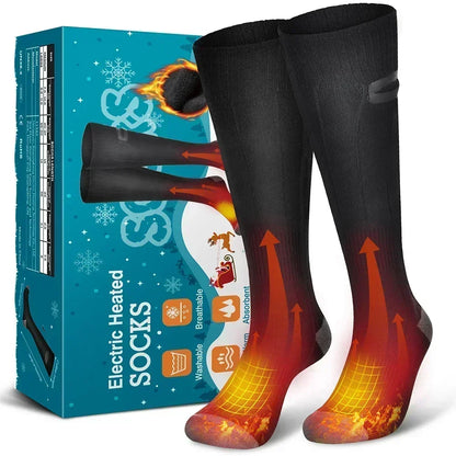 Warm Electric Socks with Battery Pack for Winter