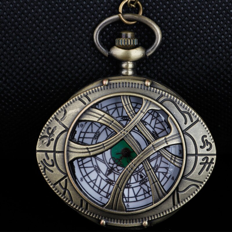 Vintage Inspired Steampunk Pocket Watch Pendant Necklace