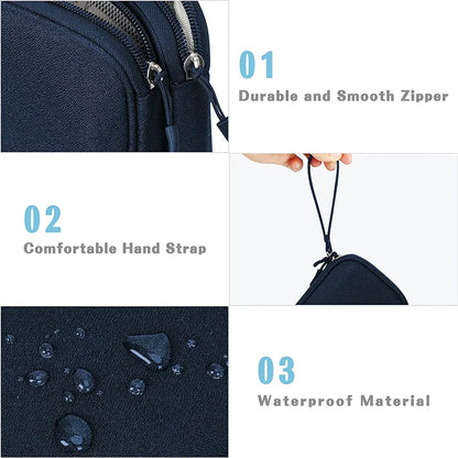 Waterproof Travel Cable Organizer Storage Bag