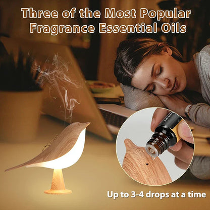 Fun Bird Table Lamp - Color Changing LED Light