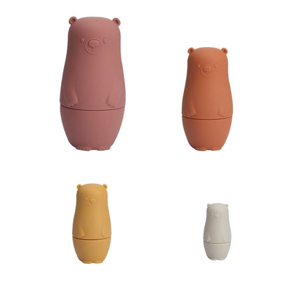 Colorful Silicone Stacking Russian Dolls - Fesara