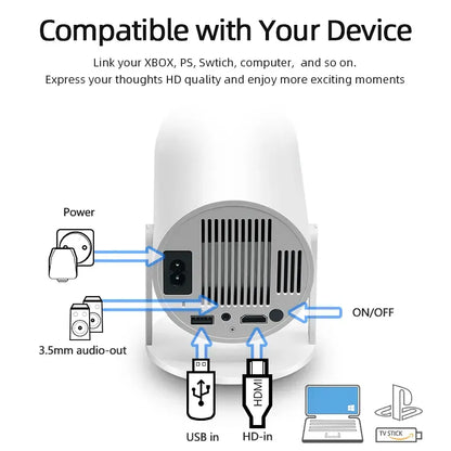 Home Theater 4K High Definition Projector
