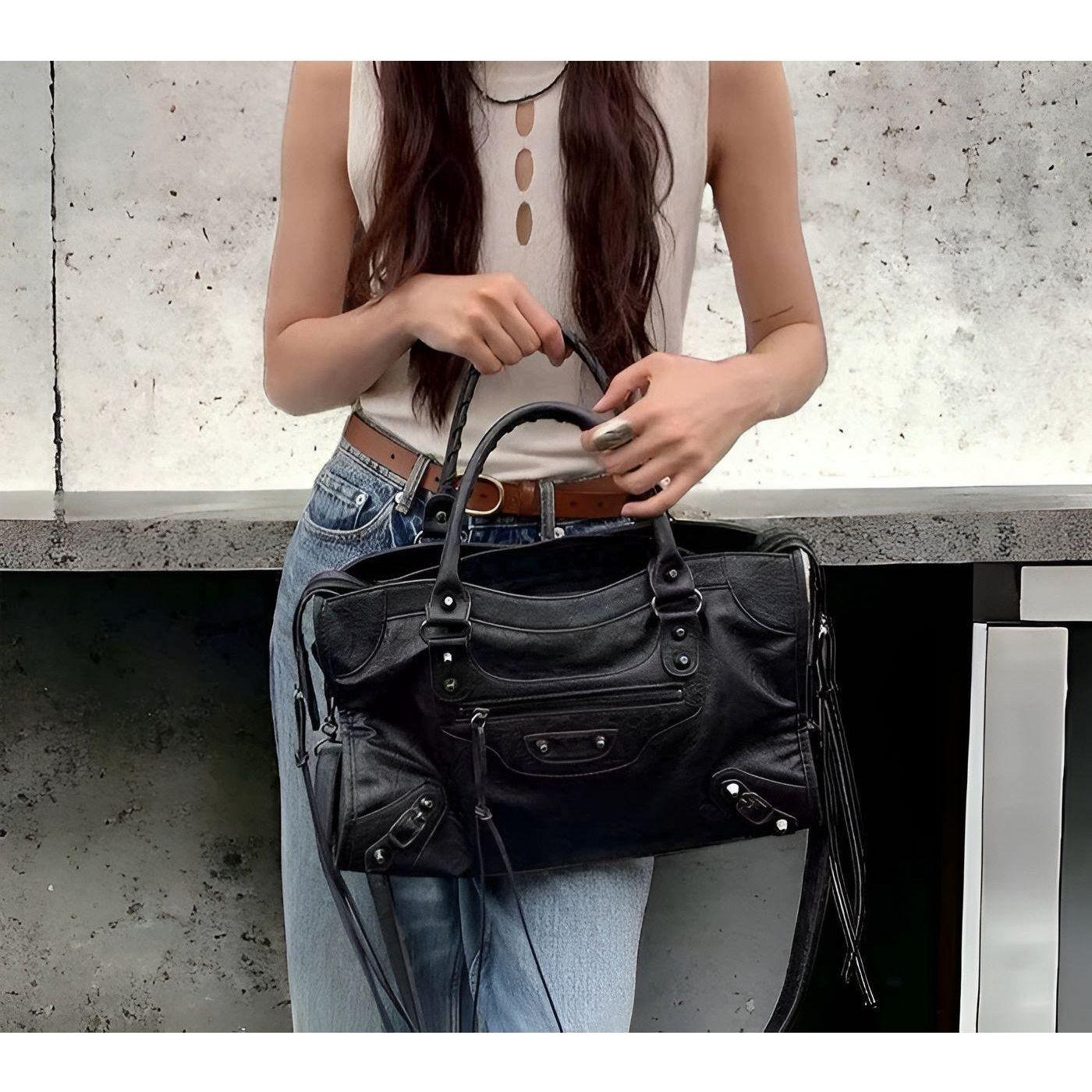 Spacious Chic Ladies Shoulder Tote Bag