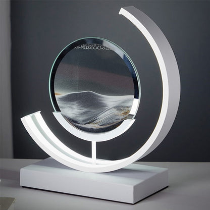Soothing Desert Sand Table Lamp for Stress Relief