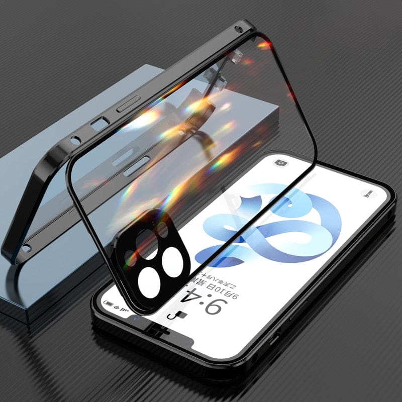 Tough Metal iPhone Case with Camera Guard - Fesara