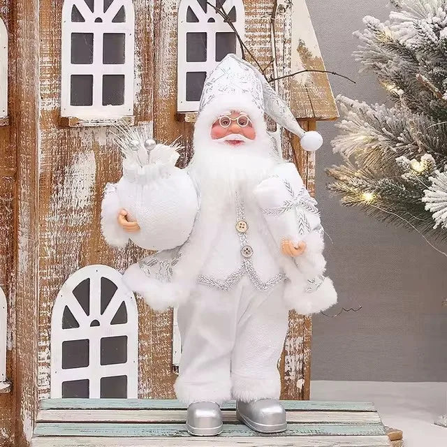 Premium Santa Figurine with Gift Sack Decoration - Fesara