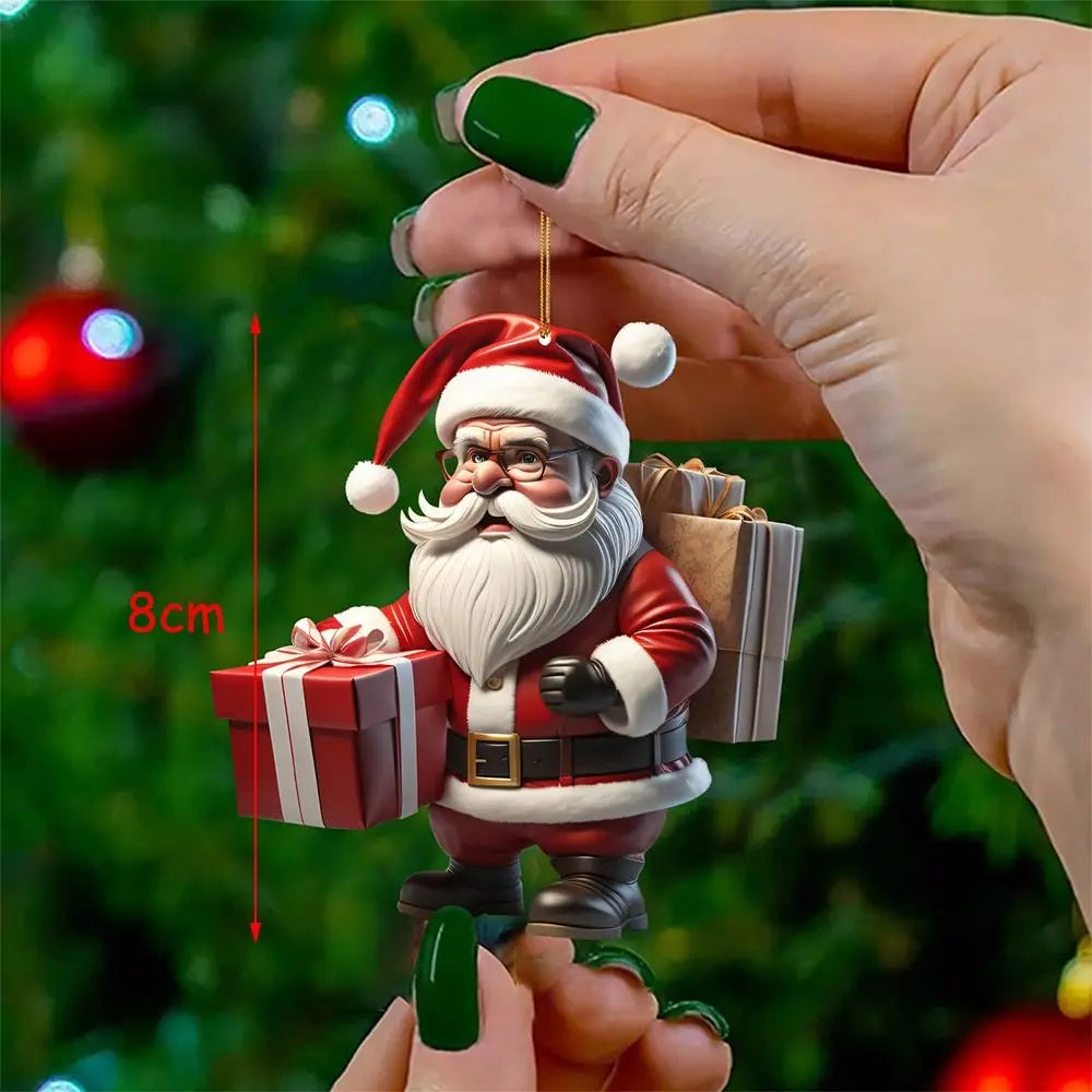 SantaHangs | Mini Santa Claus Decorations 1