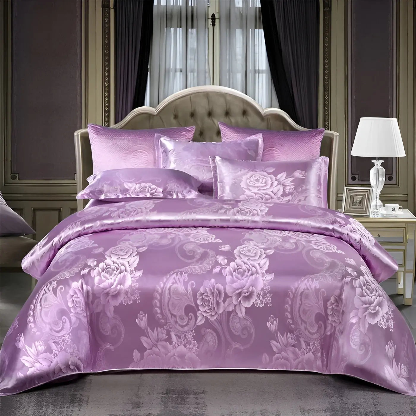 Elegant Soft Duvet Cover for Master Bedroom