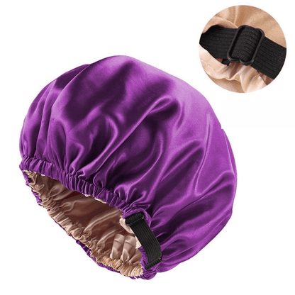 Satinglow – Luxurious satin hair cap for optimal hair protection during the night 4