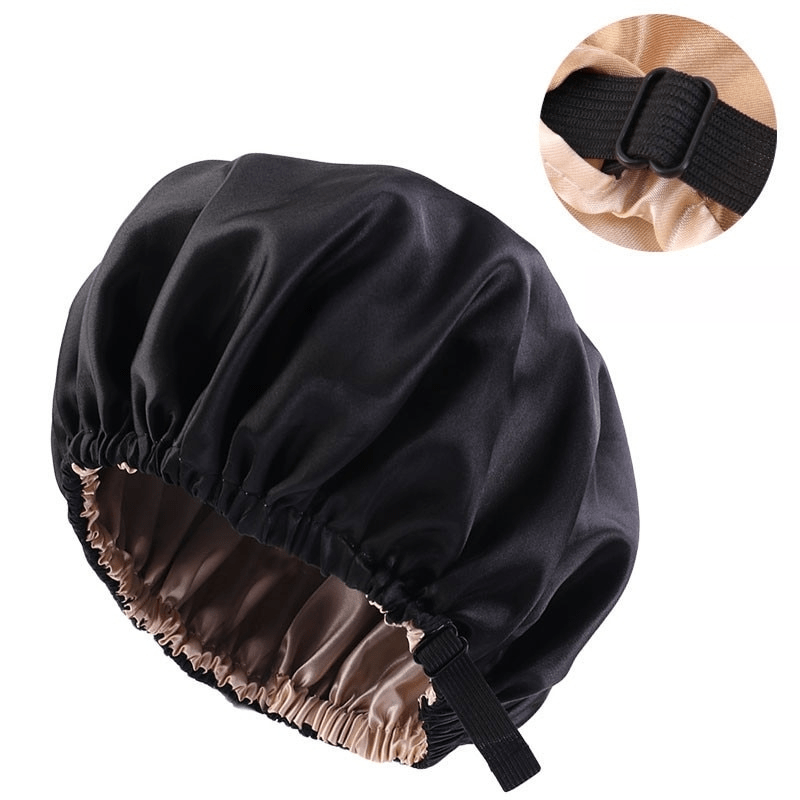 Satinglow – Luxurious satin hair cap for optimal hair protection during the night 8