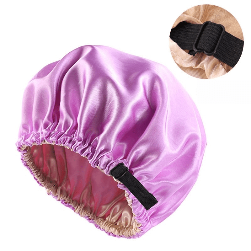 Satinglow – Luxurious satin hair cap for optimal hair protection during the night 9