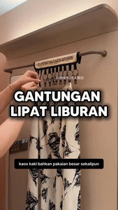 Practical 10 Clip Multi Use Clothing Clip Hanger