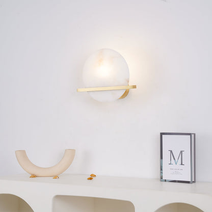 Elegant Marble Wall Light for Traditional Decor