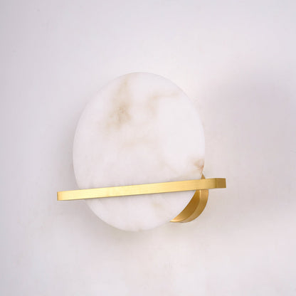 Elegant Marble Wall Light for Traditional Decor