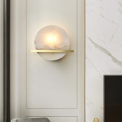 Elegant Marble Wall Light for Traditional Decor