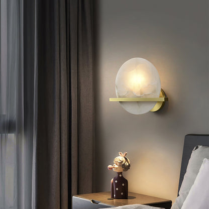Elegant Marble Wall Light for Traditional Decor