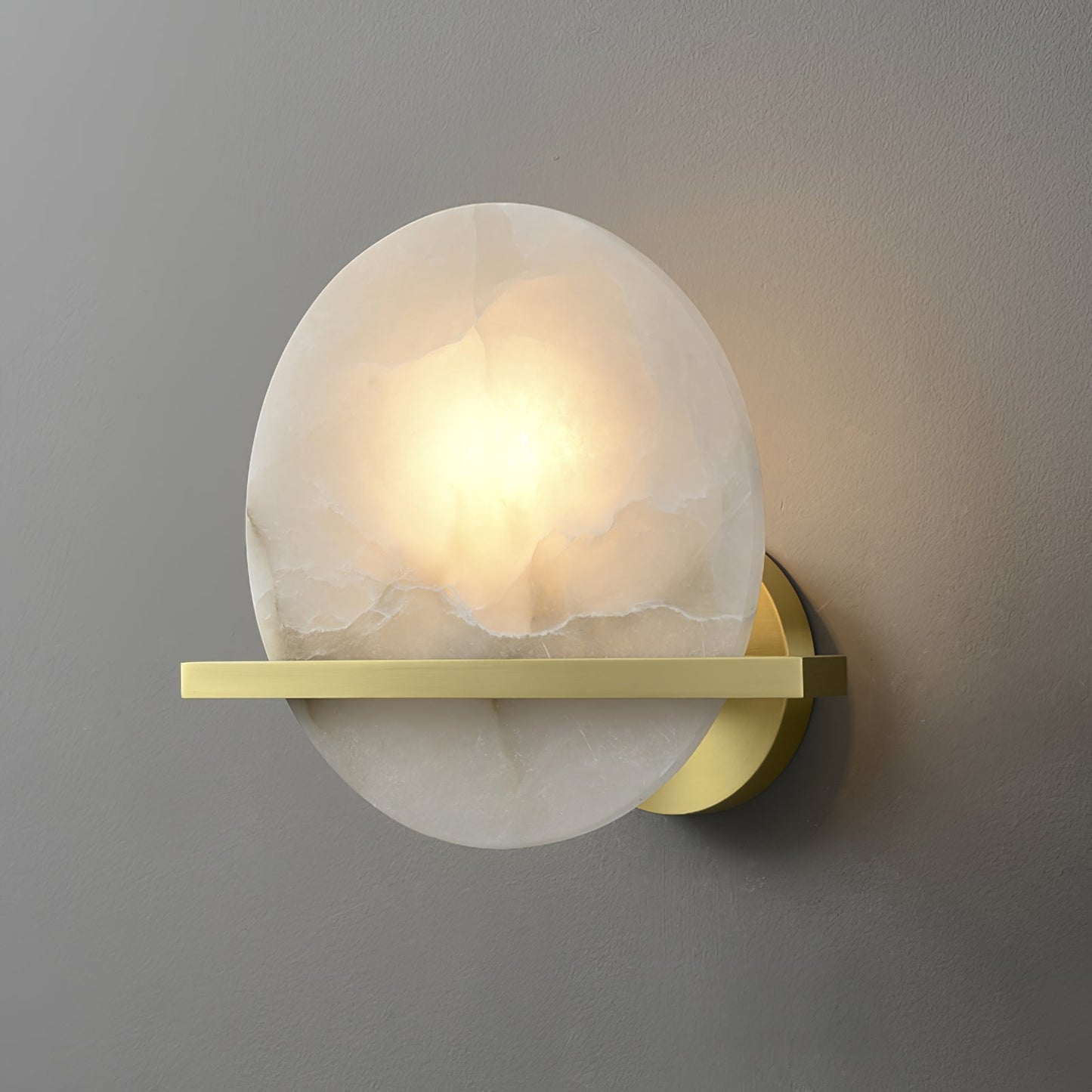 Elegant Marble Wall Light for Traditional Decor