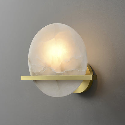 Elegant Marble Wall Light for Traditional Decor