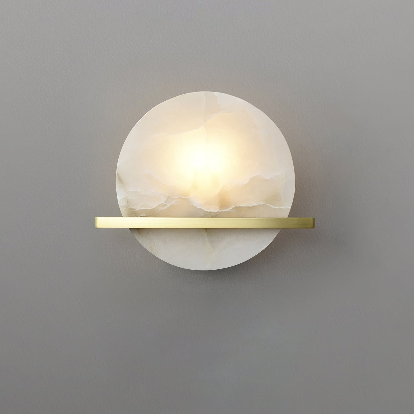 Elegant Marble Wall Light for Traditional Decor
