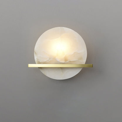 Elegant Marble Wall Light for Traditional Decor
