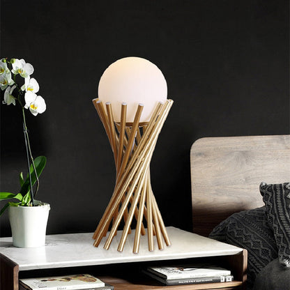 Stylish Round Table Lamp for Modern Decor