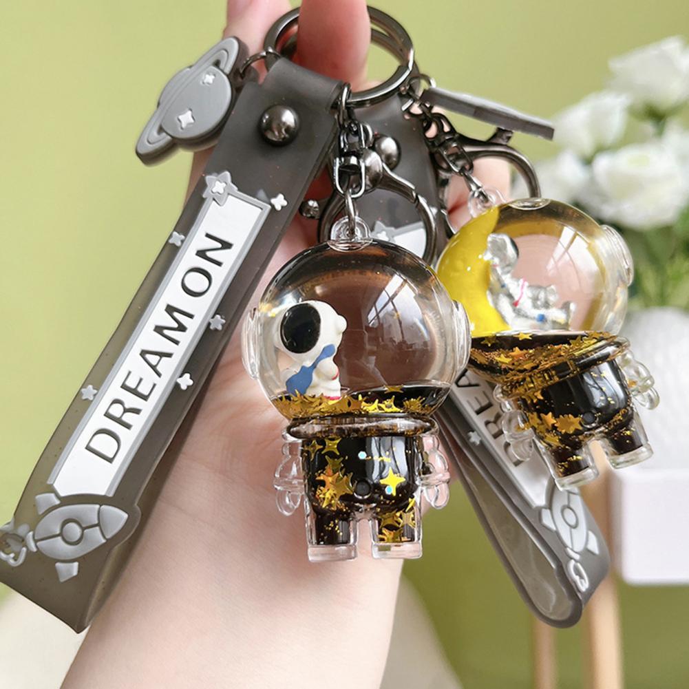 Sparkling Crystal Space Keychain