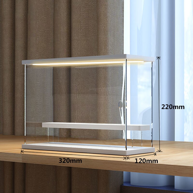 Clear Plastic LED Showcase Box - Fesara