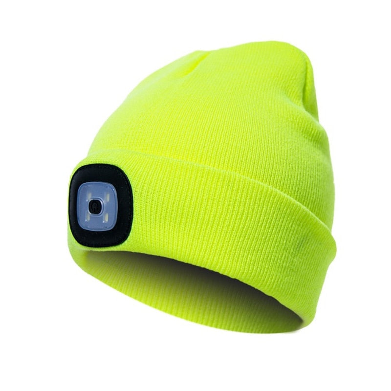 Warm Glow LED Winter Hat