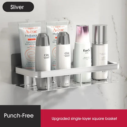 Easy Install Shower Caddy - Compact Bathroom Shelf