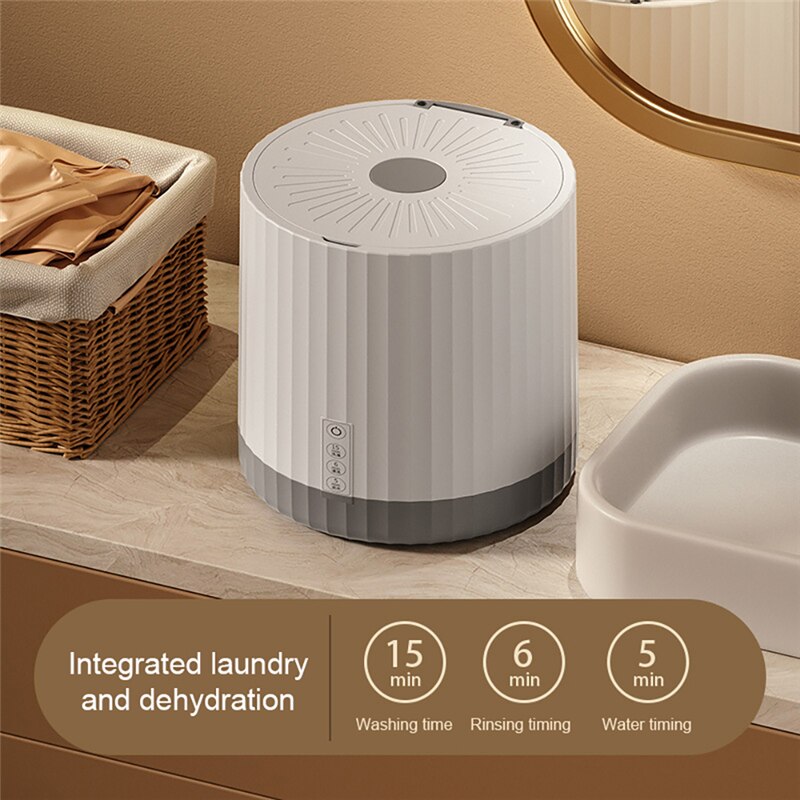 Compact Mini Spin Washing Machine - Fesara