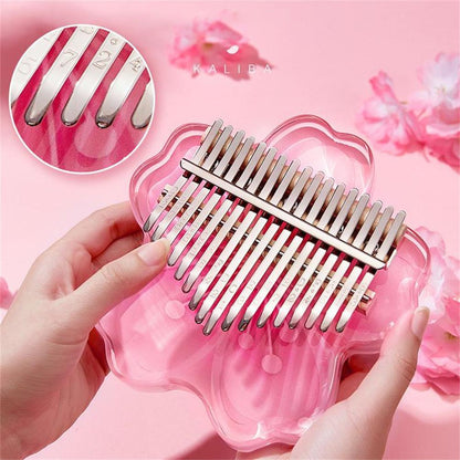 Colorful Flower Pattern Kalimba Thumb Piano