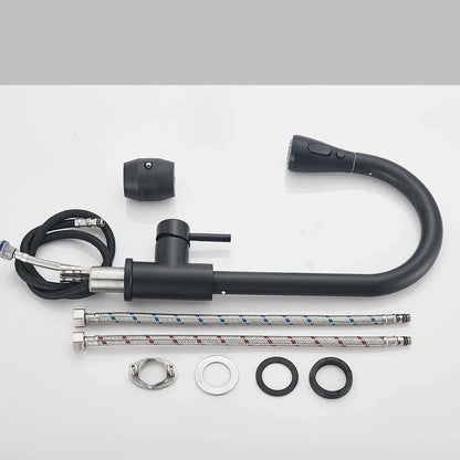 Modern Extendable Kitchen Sink Faucet