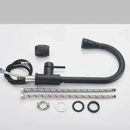 Modern Black Kitchen Faucet