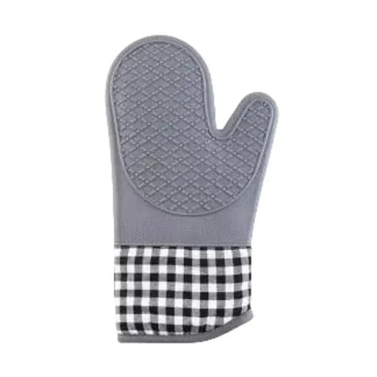 Heat Resistant Silicone Oven Gloves for Grill & Cooking - Fesara