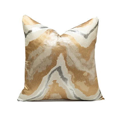 Soft Decorative Pillowcase with Geometric Pattern