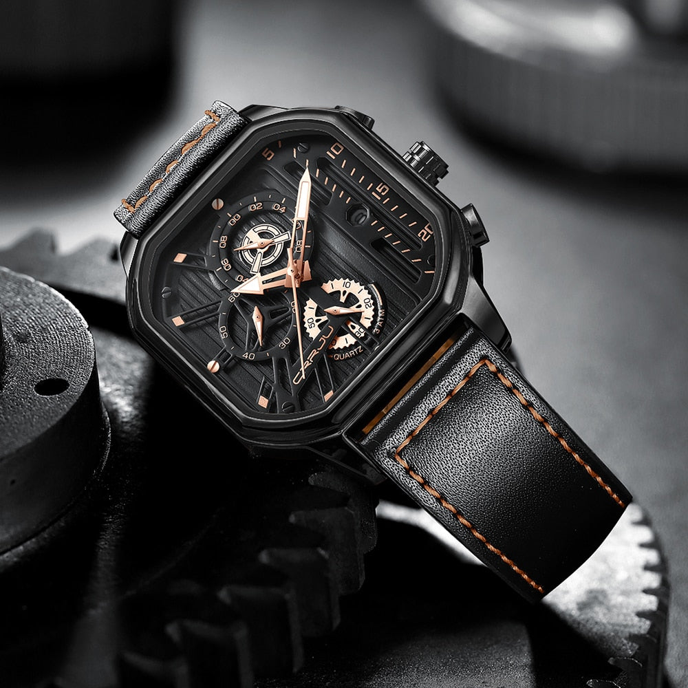 Stylish Wavefront Classic Water Resistant Watch
