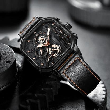 Stylish Wavefront Classic Water Resistant Watch