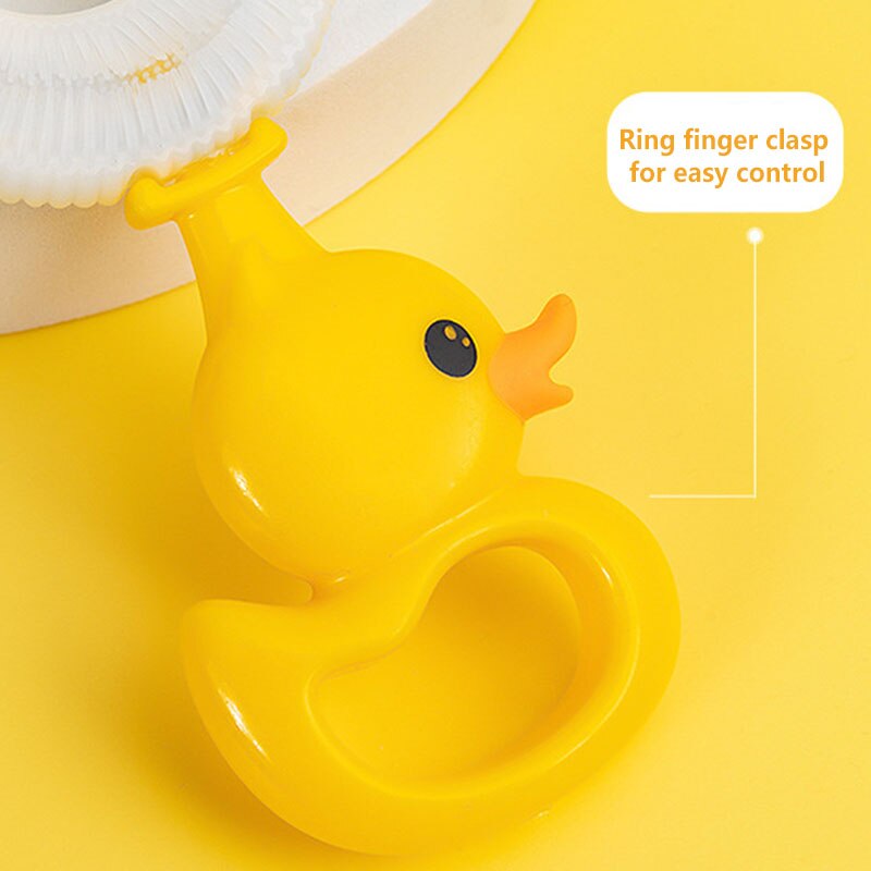 Colorful U-Shaped Childrens Toothbrush
