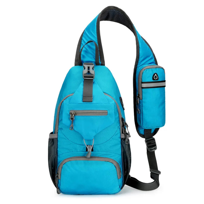 Safe Travel Shoulder Bag with Multiple Pockets